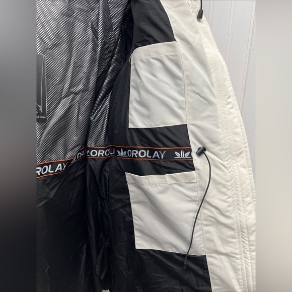 Orolay Thickened Down Parka White Sz L - Picture 9 of 13